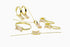 Ameya अमेय | Rosenquarz | Ring | 18K Vermeil Vergoldung